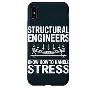 Structural Engineer Handle Stress Funny Engineering Case for iPhone XS Max