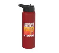 Structural Engineer in Training Structural Engineer Stainless Steel Insulated Water Bottle