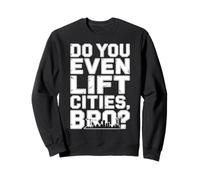 Structural Engineer Lifting Cities Engineering Sweatshirt