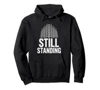 Structural Engineer Still Standing Pride Minimalist Building Pullover Hoodie