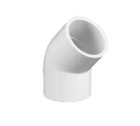 Structural Grade 45 Degree PVC Elbow for Connecting Pipes in Custom Builds Including Greenhouse Supports Tool Organizers and Display Fixtures (20pvc (25pvc (6 points))