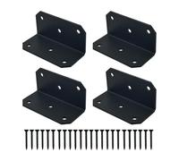 Structural Steel L Brackets Thick High Weight Capacity for Canopies Framing Outdoor Indoor Reinforcement Roofing Corner Brackets