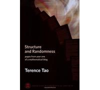 Structure and Randomness: Pages from Year One of a Mathematical Blog (Monograph Book) by Terence Tao (2008) Paperback