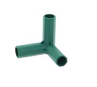 Structure Connectors - 5 Types Heavy Duty PVC Greenhouse Accessories | for Orchards, Porches, Patios, Grape Decks, Awnings and Flowers