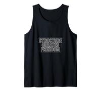 Structure Creates Freedom Entrepreneur Systems Tank Top