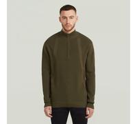 G-star Structure Half Zip Sweater Green S Men
