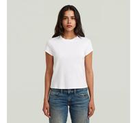 Structured Baby T-Shirt - White - Women M