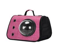 Structured Cat Carrier - Strap Dog Travel Bag, Medium Sized Pet Carrie for Easy, Tear Resistant Kitten Transport Case with Reinforced Corners, Hard Sided Carriers, Carrying Crates for Relocating Pets