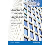 Structured Computer Organization International Edition by Andrew S Tanenbaum & Todd Austin