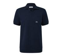 Structured Cotton Blend Polo s.Oliver Bleu 2XL