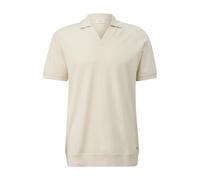 Structured Cotton Polo s.Oliver Beige L