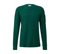 Structured Jacquard Jersey Long Sleeve T-shirt s.Oliver Vert 2XL