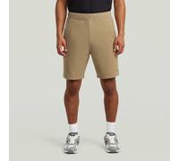 Structured Jersey Shorts - Beige - Men L