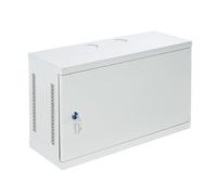 Structured Media Enclosure, Cold-Rolled Steel Network Cabinet with Cable Management, Secure Lock and Wire Outlet for Safe and Practical Organization