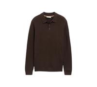 Structured Mesh Polo Tom Tailor Marron 3XL