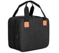 Structured Polyester Case for Canon For SELPHY CP1500 CP1300 CP1200 with Integrated Holder Zippered Compartment and Accessory Elastic Straps