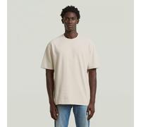 Structured Relaxed Base T-Shirt - Beige - Men XS