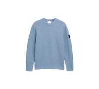 Structured Round Neck Sweater Tom Tailor Bleu S