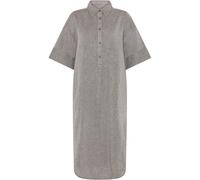 Structured Shirt Dress Women KnowledgeCotton Apparel Marron M