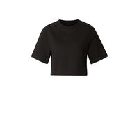 Urban Classics Women's Structured Jersey Cropped Tee - Short T-Shirt Made of Textured Jersey - Regular Fit with Dropped Shoulders and Wide Fit