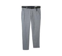 Structured Straight Chino Trousers Tom Tailor Denim Blanc 33x32
