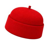 Structured Traditional Fez Cap with a Wide Upturned | Pressed Construction, Stitched Finishing, Defined Hat Profile Designed to Resist Deformation and Collapse