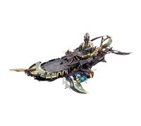 STRUCWOOD DIY 3D Wooden Puzzle Whale Spaceship,DIY Miniature Dollhouse Mechanical Model for Adults to Build,Gifts for Family Friends - Whale Ark of The Universe (Starlight Blue)
