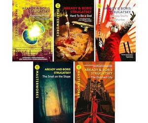 Strugatsky Brothers Collection: SF Masterworks of Dystopian Sci-Fi & Philosophy in Roadside Picnic, Hard to Be a God, Doomed City & More (5-Book Set)