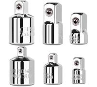 StrugDeas 4-Piece Socket Adapter and Reducer Set - 1/4-Inch, 3/8-Inch, & 1/2-Inch Ratchet/Socket Set Extension/Conversion Kit