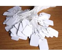 STRUNG JEWELLERY TIE ON SWING TAGS LABELS 28x 43mm. IT-7