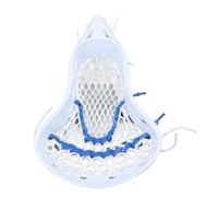Strung Lacrosse Head, Mesh Lacrosse Stick Head, Wear Resistant Nylon Lacrosse Head for Training and Competition, Easy Replacement with Precision Ball Control Design (Teenager)