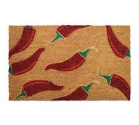 Strunt Colorful Designs Outdoor Mat Rectangular Flamingo Chilli Butterfly Leaves Non-Slip Mat for Home Indoor Farmhouse Kitchen Rugs Patio Housewarming Gift 40x60cm