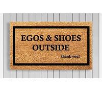 Strunt Egos And Shoes Outside Doormat Funny Doormat Home Decor Welcome Rug Housewarming Gift Front Door Decor Door Mat Porch Decor Indoor Outdoor Door Mat Cute Bathroom Door Mat 50x80cm