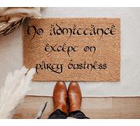 Strunt Geek Chic Doormat - Black, 19.7 x 31.5 inches (approx. 621.55 sq. in.), Non Slip, Water Resistant, Indoor/Outdoor, Welcome, Space Theme, Housewarming & Wedding Occasion