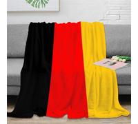 Strunt German Flag National Flag Blanket, 3D Digital Print Blanket, Flannel Blanket, Soft Cosy Blanket, Sofa Blanket For Kids Adults 60x80inch(150x200cm)