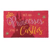Strunt Not All Princess Live in A Castle Doormat for Girls Pink Welcome Mat Front Door Mat Hallway Gift Present Funny Door Mat Housewarming Gift Indoor Outdoor Non Slip Door mat 40x60cm