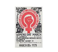 Strunt Retro Sign Women’S Day March Feminist Quote Wall Art Gift For Woman’S Day Home Decor Metal Tin Sign Wall Art Home Decor Kitchen Poster Cafe Pub Plaque 8X12inch