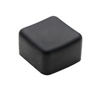 Strut Channel Cap, 1-5/8" Plastic Black Square End Caps for Strut Channel End to Protect The End of The Unistrut Channels (10 Pack)