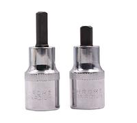 Strut Leg Pry Socket Strut Nut Tool, Chrome GM Shock Absorber Socket Kit, Suspension Strut Spreader Socket For Vw Audi Skoda Seat Foro Bmw Citroen Renault, 1/2" Square Drive Hub Spreader Tool, 2pcs