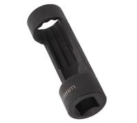 Strut Nut Removal Tool 12 Point Deep Socket Set Chrome Vanadium Steel 1/2in Drive 18-24mm for Suspension Shock Socket Kit for vag for BMW(18mm)