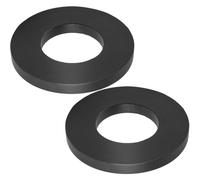 Strut Top Mount Shock Absorbing Washers Suspension Rubber Spacers for VW | 2PCS VW Golf Mk2 Mk3 Mk4 Golf 2009 Strut Tower Shock Reduction Pads Anti-Vibration Anti-Noise Suspension Rubber Gaskets