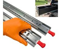 StrutExperts Extra Heavy Duty Locking Drawer Runners 250KG | 16inch (406mm) Full Extension Ball Bearing Drawer Slides | Locks Open & Closed | Rails for Van Conversion & Workshop Storage (Pair)
