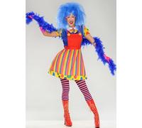 Struts Adult Size Bright Pantomime Dame Fancy Dress Costume INCLUDES DRESS ONLY (Large (40-42 chest))