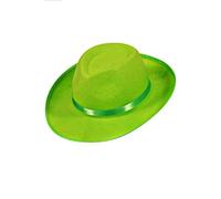 Struts Adult Size Lime Green Fedora Hat