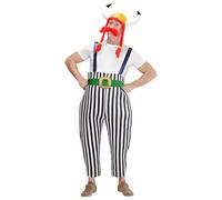 Struts Adult Size Mens Asterix Style Obelix Gaul Costume (Large (42-44 chest))