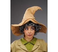 Struts Adult Size Professor Sprout Style Deluxe Brown Witch Hat