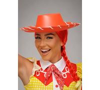 Struts Adult Size Red Jessie Style Cowboy Hat, One Size