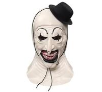 Struts Adult Size Terrifier Art The Clown Style Halloween Mask with Hat