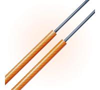 Struts Boot Lift Support For Eagle For Talon For Base For Esi For 3-door For Hatchback 1995-1998 Rear Tailgate Boot Lift Support Gas Springs Shock(Orange Carbon Fiber)