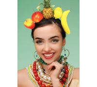 Struts Carmen Miranda Style Rio Carnival Showgirl Fruit Headband
